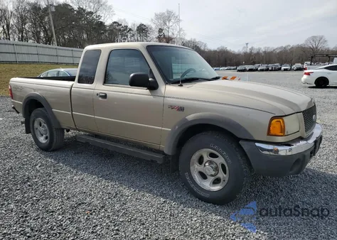2001 Ford Ranger Super Cab из США, поврежденный, VIN 1FTZR15E61TA05923